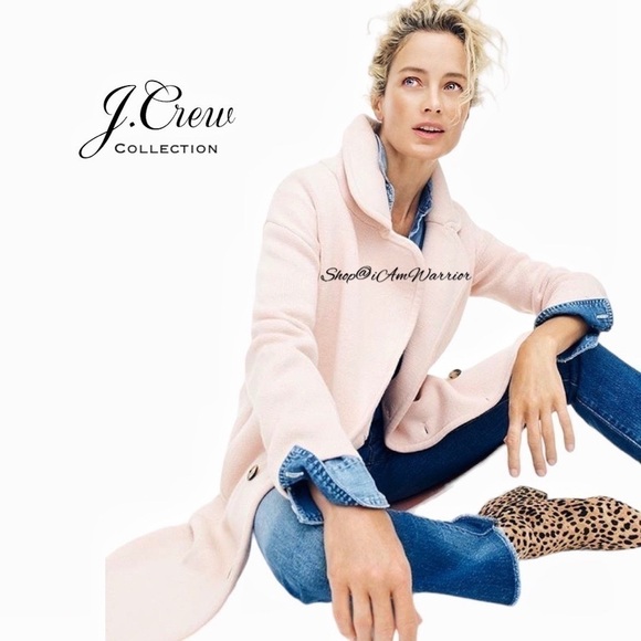 J.Crew Collection NWT blush double breasted heavy knit coatigan *shop@iamwarrior - Picture 3 of 12
